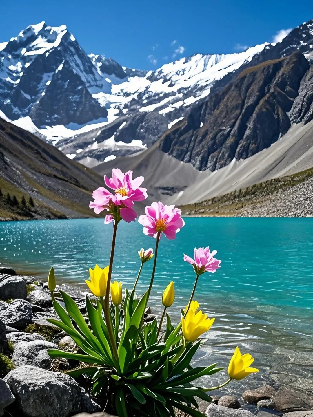 🏔️春日稻城亚丁,人间仙境不过如此_4_众山_稻城亚丁-川西-国庆特辑-来自52tours 我爱旅游网